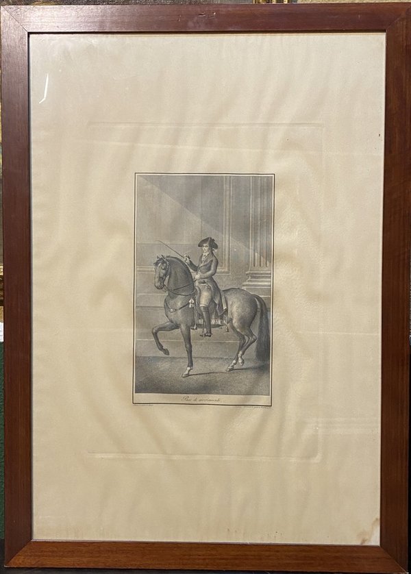 Dos grabados imprenta Real, año 1800